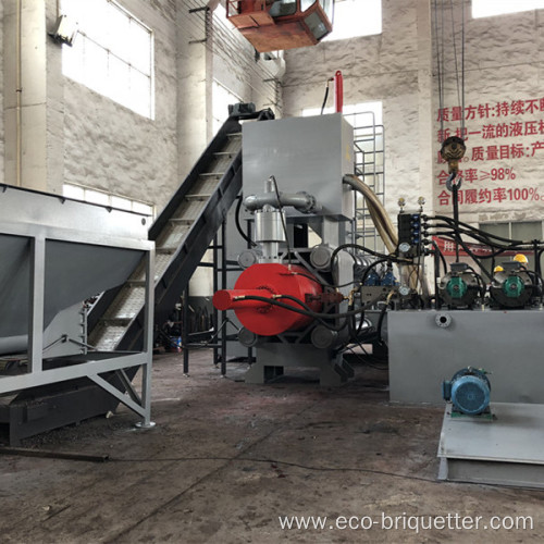 Horizontal Scrap Block Making Machine Equipment for Steel